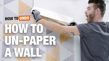 How to Remove and Hang Wallpaper with Mike Montgomery: How to Undo (Episode 12)​