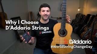 Why I Choose D'Addario Strings | #WorldStringChangeDay