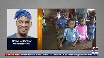 Use local languages as medium of instruction in basic schools - Education. Minister |Joy News Prime