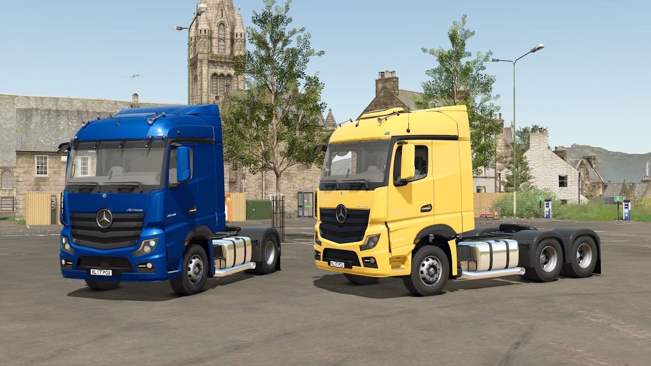 E.U. Trucks For Farming Simulator 25