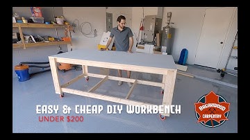 DIY Workbench and Outfeed Table