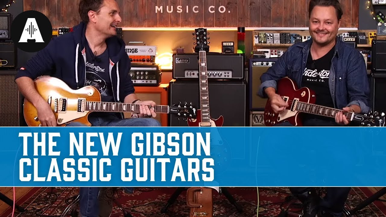 New Gibson Les Paul Classics – The Guitar to Revive Rock ‘n’ Roll?