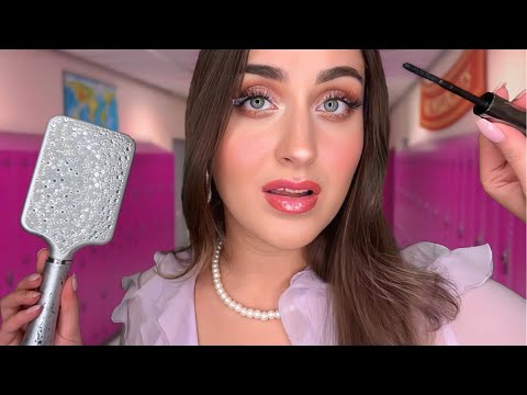 ASMR deutsch Popular Mean Girl does your Makeup | Toxic friend schminkt dich 💄 Sassy Roleplay