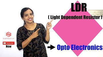 LDR ( Light Dependent Resistor ) | Opto Electronics | Polytechnic Lecturer exam