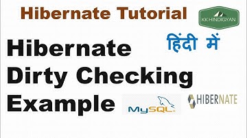 Automatic Dirty Checking in Hibernate? | How does Hibernate detect dirty state of an entity object?