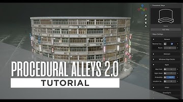 Tutorial Procedural Alleys 2.0