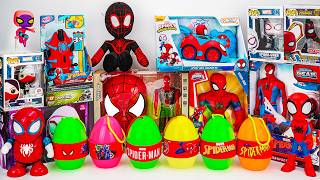 Marvel Spiderman Collection Unboxing Review | RC Spider Bot Spider-Verse | Spider-Man Surprise Egg