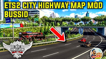 ETS2 MAP MOD BUSSID | Bus Simulator Indonesia Map Mod | Download Ets2 map in Bussid | Map Mod Bussid