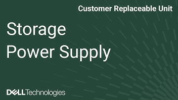 Dell  Storage Unity: Remove/Install DPE Power Supply