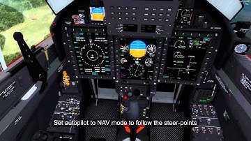 IRIS Pilatus PC-21 tutorial 2: using steer-points & CDU