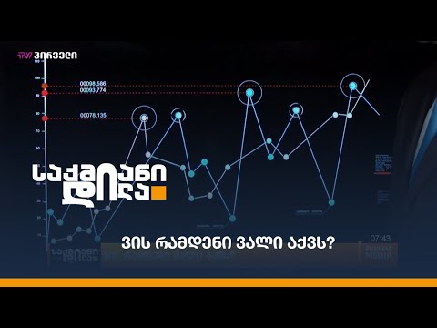 ვის რამდენი ვალი აქვს?