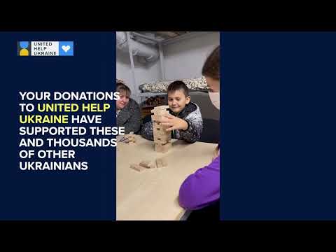 United Help Ukraine highlights $64 million in humanitarian, medical, and tactical aid to Ukraine.