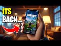 Fortnite IOS is BACK! (Official Statement)