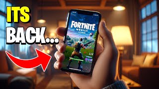 Fortnite IOS is BACK! (Official Statement)