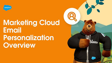 Email Personalization Overview | Marketing Cloud Engagement