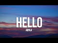 Aqyila Hello Lyrics Aqyila Hello Lyrics
