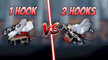 1 Hook Vs 2 Hooks | Attack on Titan Revolution