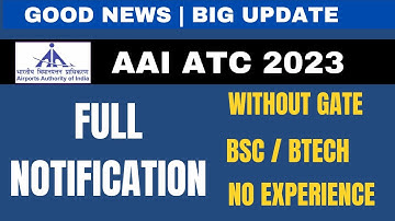 AAI ATC FULL NOTIFICATION