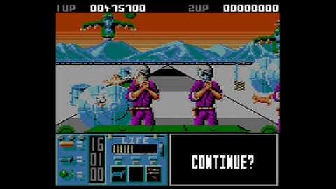 [AMSTRAD GX4000] Operation Thunderbolt - Longplay (Part 3 of 3 ....plus CPC version footage)