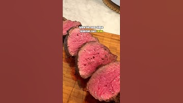The PERFECT tenderloin Roast 🥩 #steak