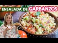 Ensalada de Garbanzos con Quinoa Estilo Mexicano #ComidasSaludables #Diabetes #Colesterol