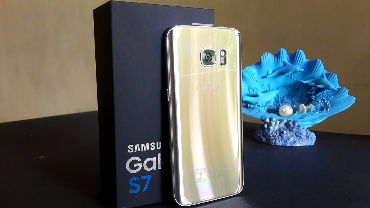 Samsung galaxy s7 silver titanium