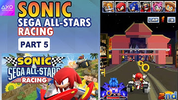 Knuckles Character, Tokyo-to Race | Sonic & SEGA All-Stars Racing | Java game Part - 5
