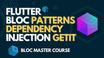 #13 Flutter Dependency Injection using GetIt | Flutter Bloc Patterns | Bloc Clean Code Architecture