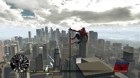 Spider-Man Web of Shadows | Sam Raimi suit mod with Spider-Man 2004 main theme