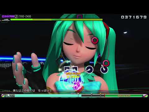 [PS5 4k60]  Hatsune Miku Project Diva Future Tone - "ZIGG-ZAGG" Extra Extreme