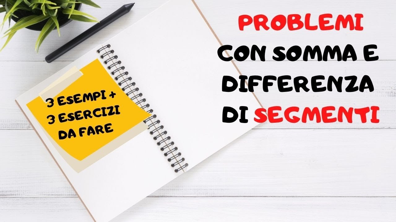 Problemi con i segmenti || prima media