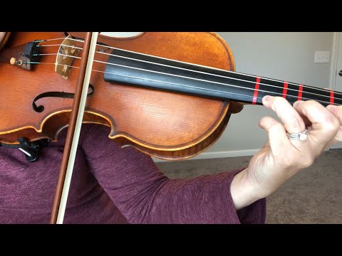How to play A# on the E string (extended 3rd finger on the violin)