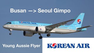 Download Lagu THE SMALLEST KOREAN AIR AIRCRAFT | Korean Air | PUS-GMP | KE1818 MP3