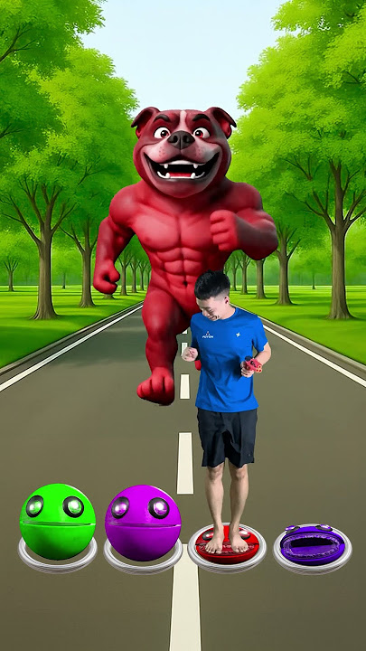 I Jump all color pacman to Cat, Dog, Elephant & Alien monster #shorts #trending #funny #youtubeshort