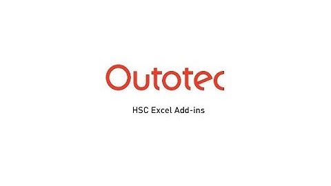 HSC Excel Add ins