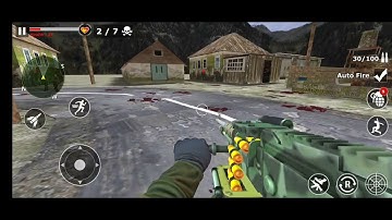 Zombie Mode Action Game 3D Level 10 | #game #actiongame #recordinggame