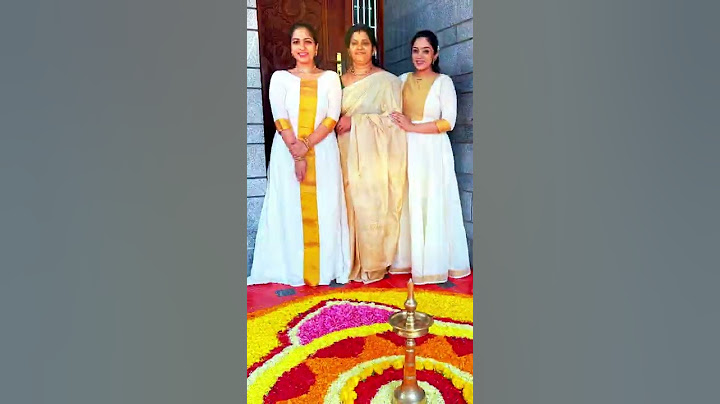 Guess who made our Onam extra special | Diya Menon #shorts
