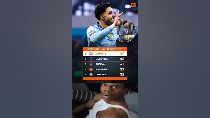 Marmoush' hat-trick Man City's lead as the team with the most hat-tricks in Premier League history 🪄