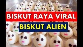 Resepi Biskut Raya Viral 2018 - Biskut Alien Resepi Biskut Alien