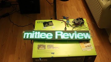 Scrolling News Ticker via Raspberry Pi