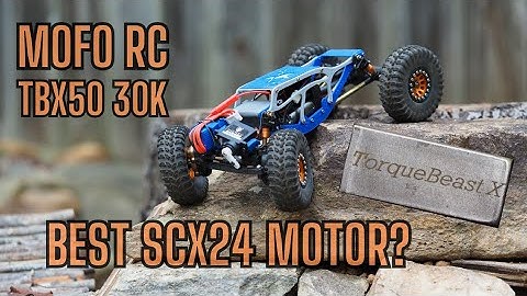 Most Powerful SCX24 Motor Ever? @MofoRC Torque Beast X 30k #scx24 #rccrawler