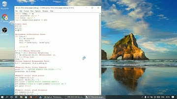 Metode Euler dan Runge Kutta Orde 4 pada Sistem Osilasi Pegas Menggunakan Python