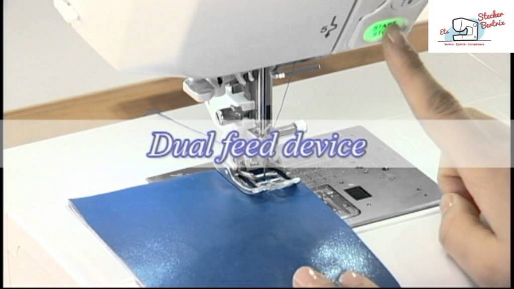 JANOME 8200 DVD D'INSTRUCTION STECKER YouTube