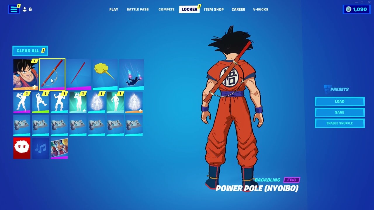 When will Epic add Drip Goku? : r/FortNiteBR