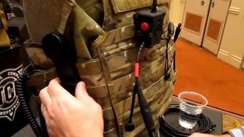 Tactical Command Industries TCI Liberator III Tactical Headset with Push-To-Talk (PTT) Button