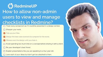 How to allow non-admin users to view and manage checklists in Redmine?