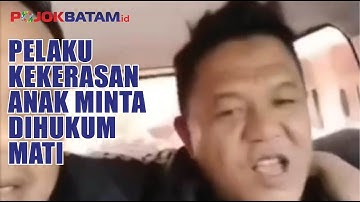 Pelaku Kekerasan ke Anak di Sulawesi Utara Minta Dihukum Mati