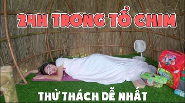 THỬ THÁCH 24H SỐNG TRONG TỔ CHIM 🐦