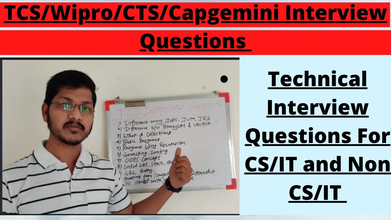 TCS Interview Questions || TCS/Wipro/CTS Interview Questions || TCS ...
