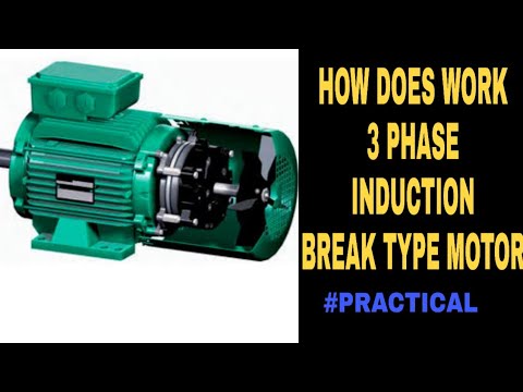 कैसे काम करता है 3 चरण इंडक्शन ब्रेक टाइप मोटर